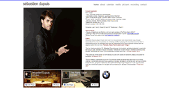 Desktop Screenshot of dupuissebastien.com